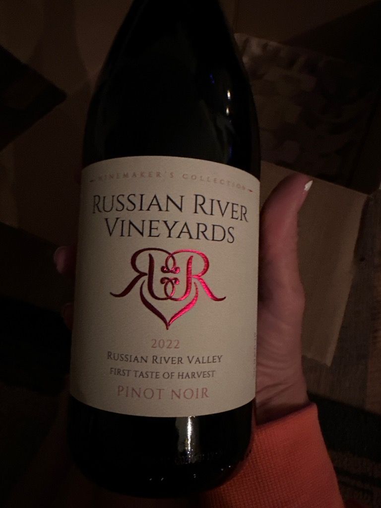 2022 Russian River Vineyards Pinot Noir First Taste of Harvest, USA ...