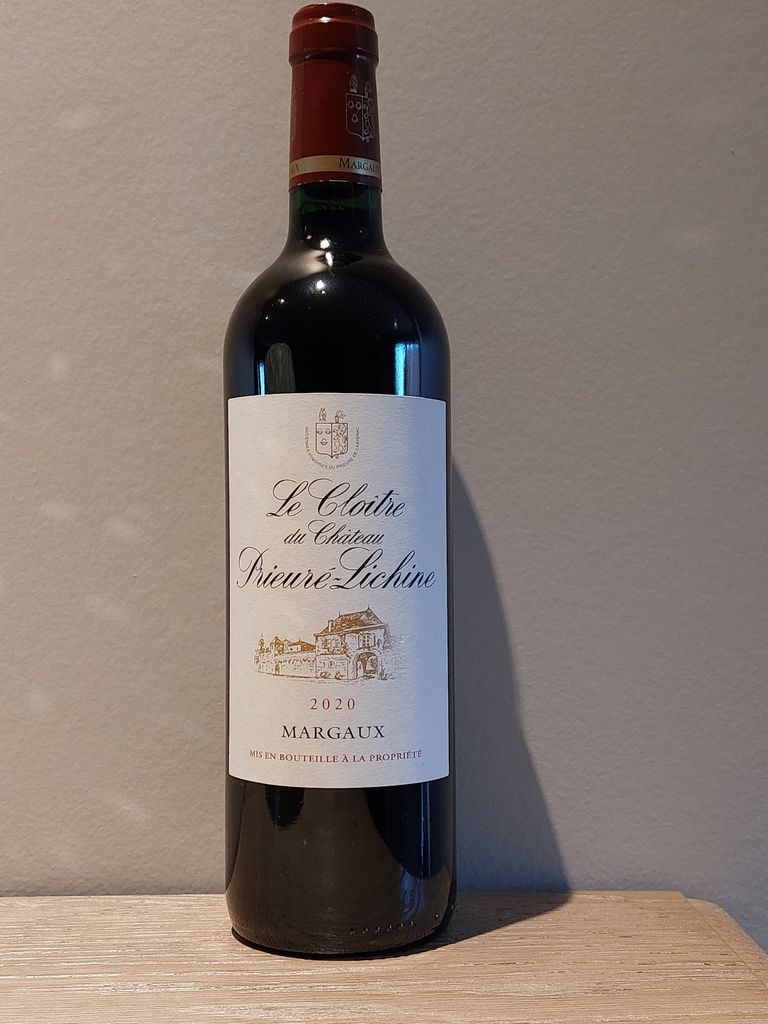2020 Château Prieuré-Lichine Le Cloître du Chateau Prieuré Lichine