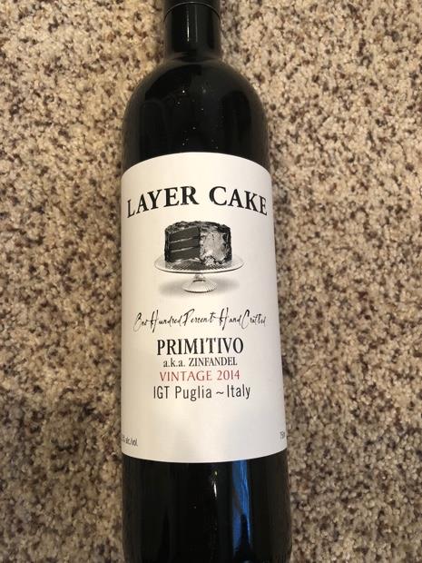 2014 Layer Cake Primitivo Italy Puglia Puglia Igt Cellartracker