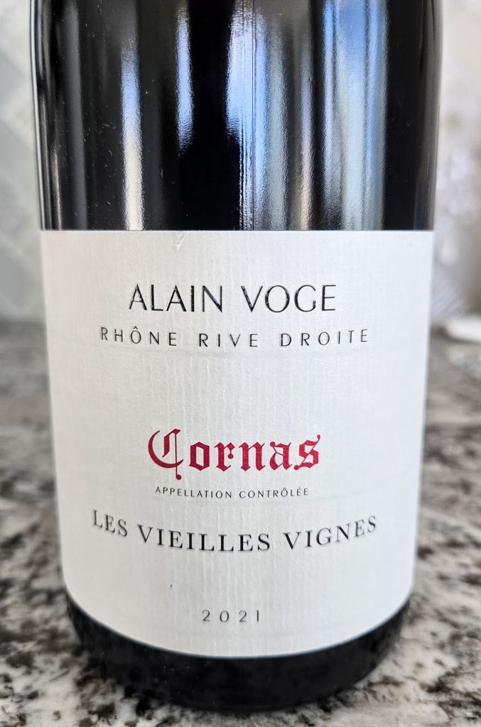 2017 Alain Voge Cornas Les Vieilles Vignes - CellarTracker