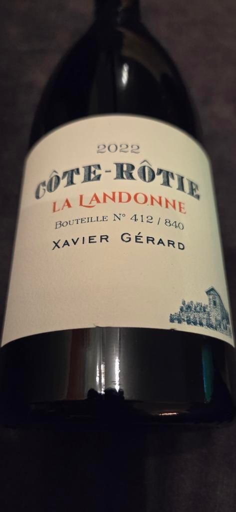 2016 Xavier Gerard Côte-Rôtie La Landonne - CellarTracker