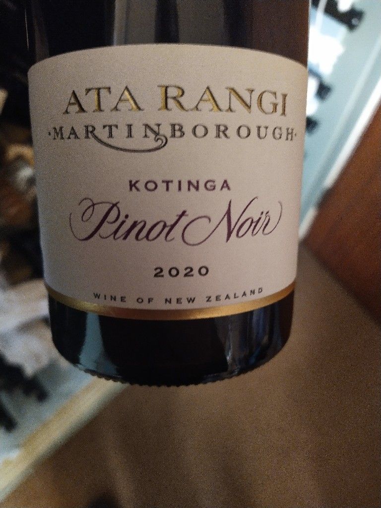 2020 Ata Rangi Pinot Noir Kotinga - CellarTracker