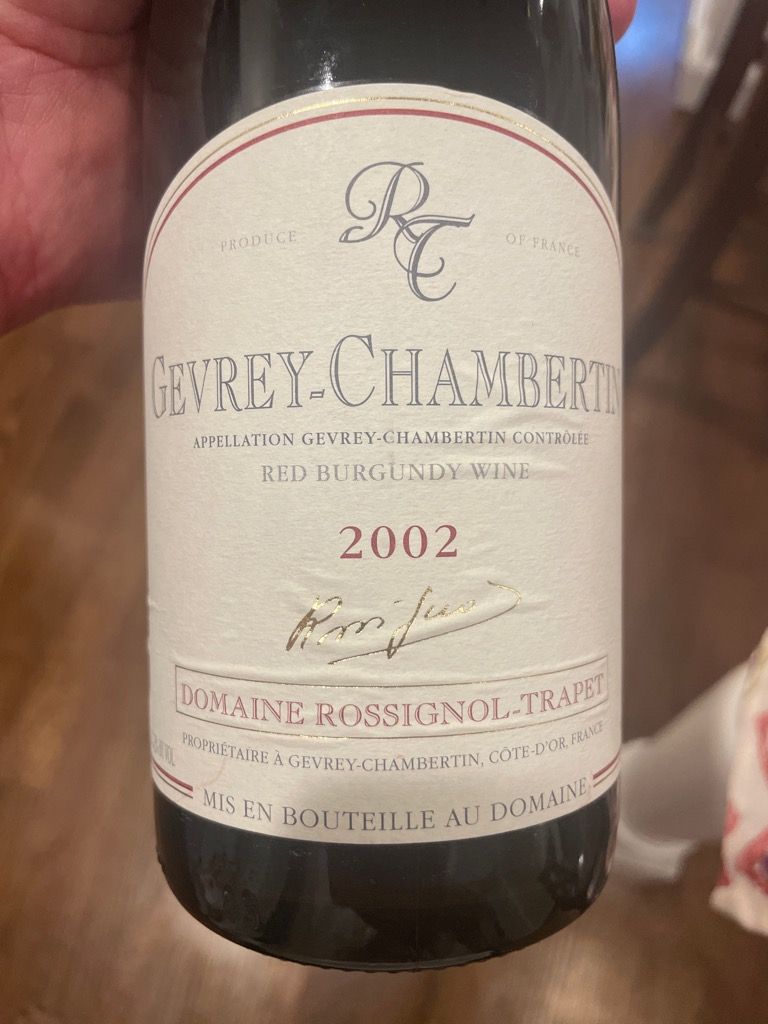 2010 Domaine Rossignol Trapet Gevrey-Chambertin Vieilles Vignes