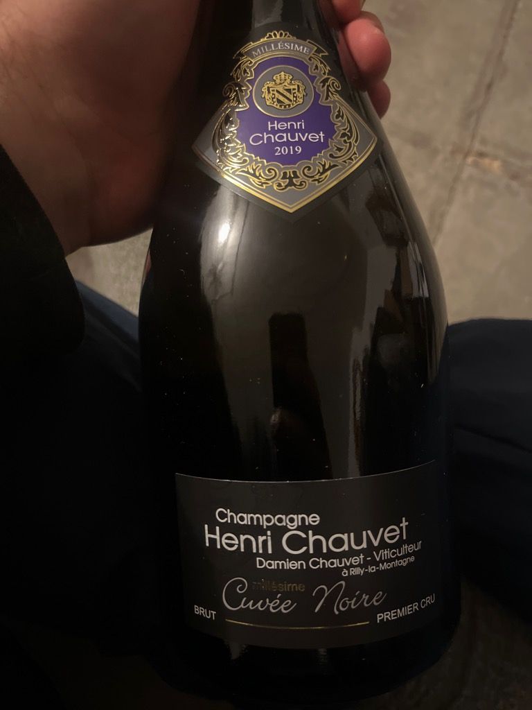 2020 Henri Chauvet Champagne Premier Cru Cuvée Noire - CellarTracker