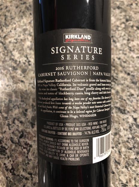 Kirkland signature ruth cab dcf +14 costco 750m (096619251223)