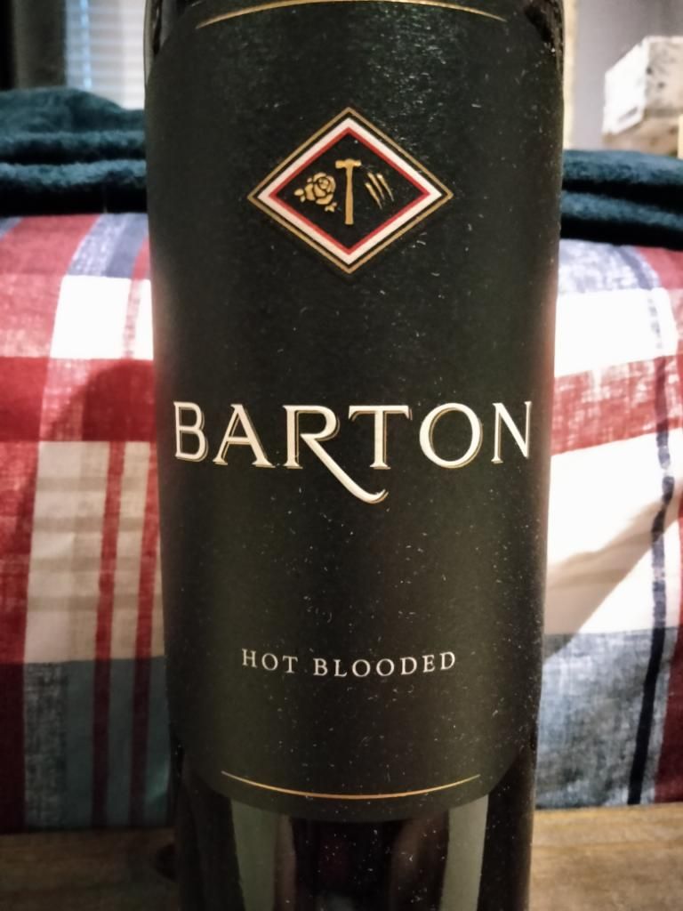 2021 Barton Family Winery Counoise Hot Blooded Glen Rose Vineyard, USA