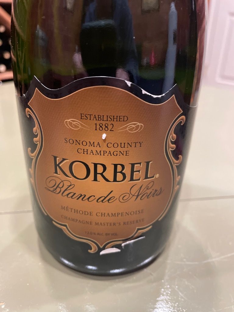 N.V. Korbel Blanc de Noirs Champagne Master s Reserve CellarTracker