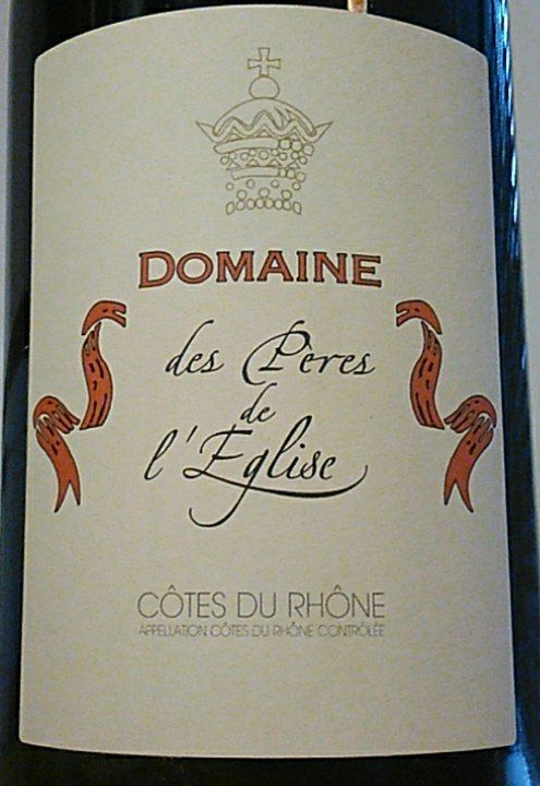 16 Domaine Des Peres De L Eglise Cotes Du Rhone France Rhone Southern Rhone Cotes Du Rhone Cellartracker