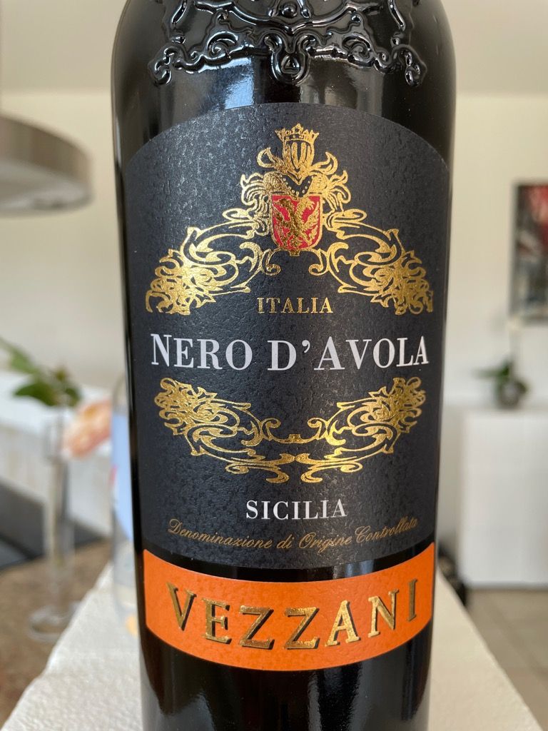 2020 Vezzani Nero d'Avola Sicilia, Italy, Sicily, Sicilia CellarTracker