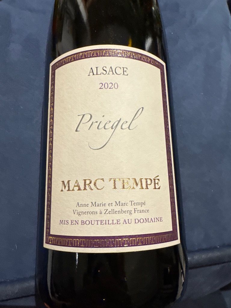 2019 Marc Tempé Pinot Blanc Priegel - CellarTracker
