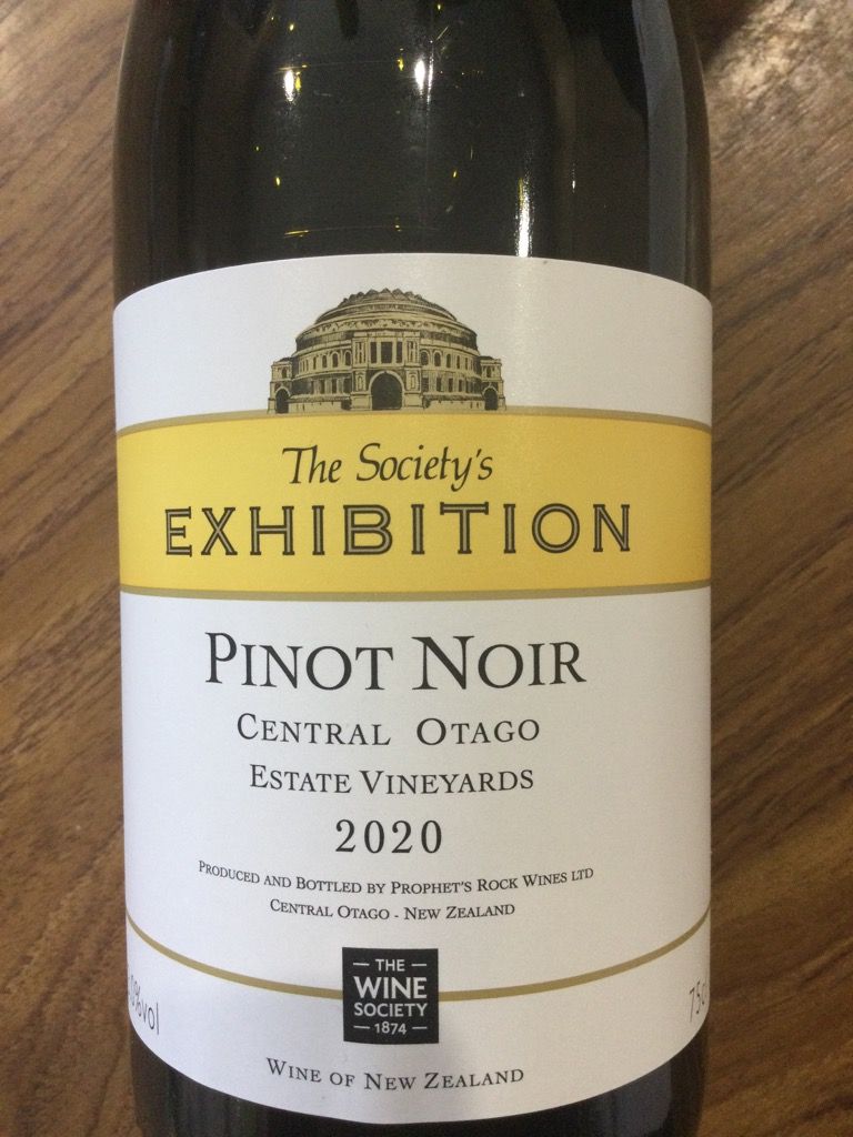 2020 The Wine Society Pinot Noir The Society's Exhibition, New Zealand
