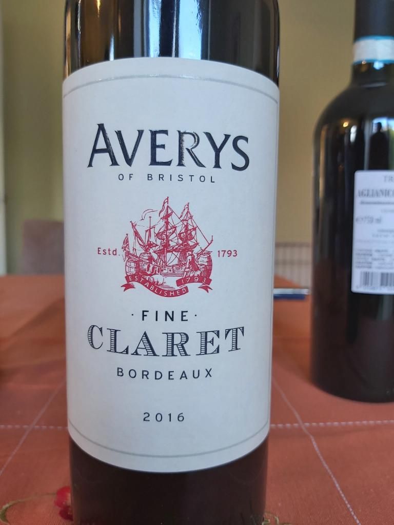2016 Averys Bordeaux Fine Claret, France, Bordeaux CellarTracker