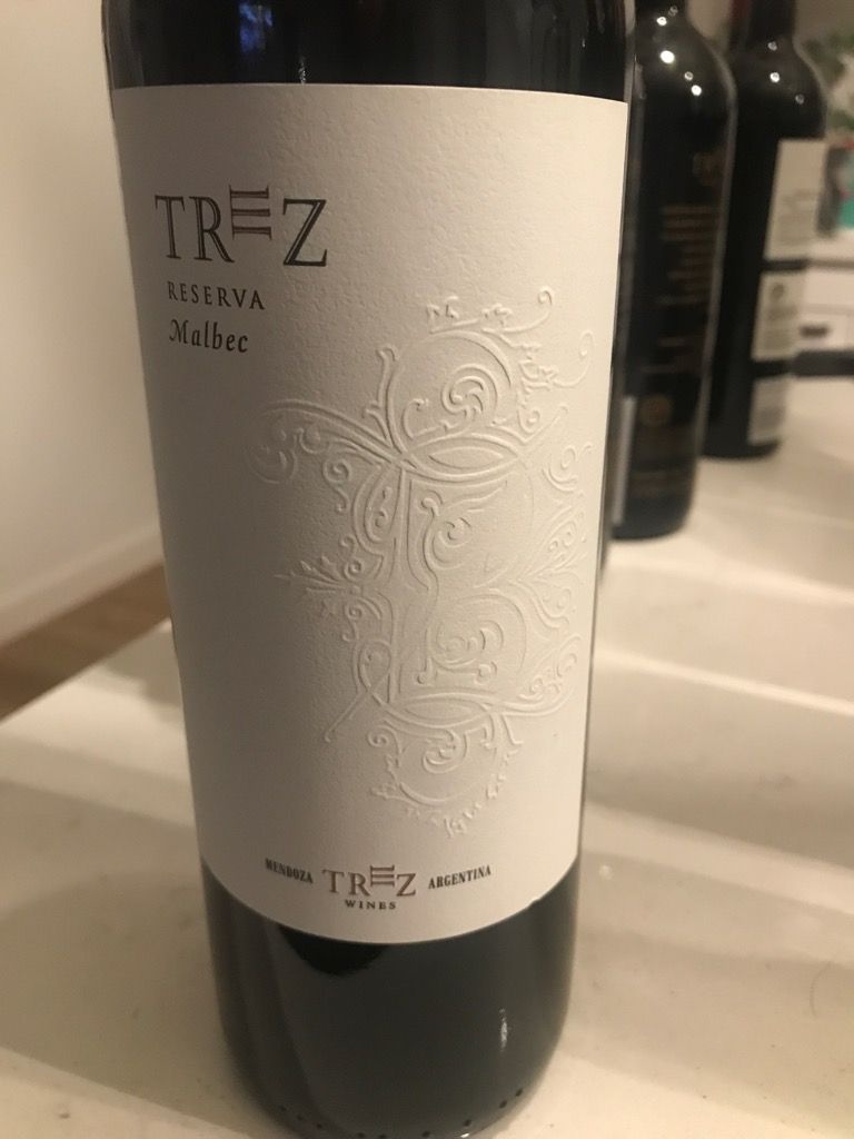 Trez 2017 Deumayen Malbec Trez Reserva, Argentina, Mendoza - CellarTracker