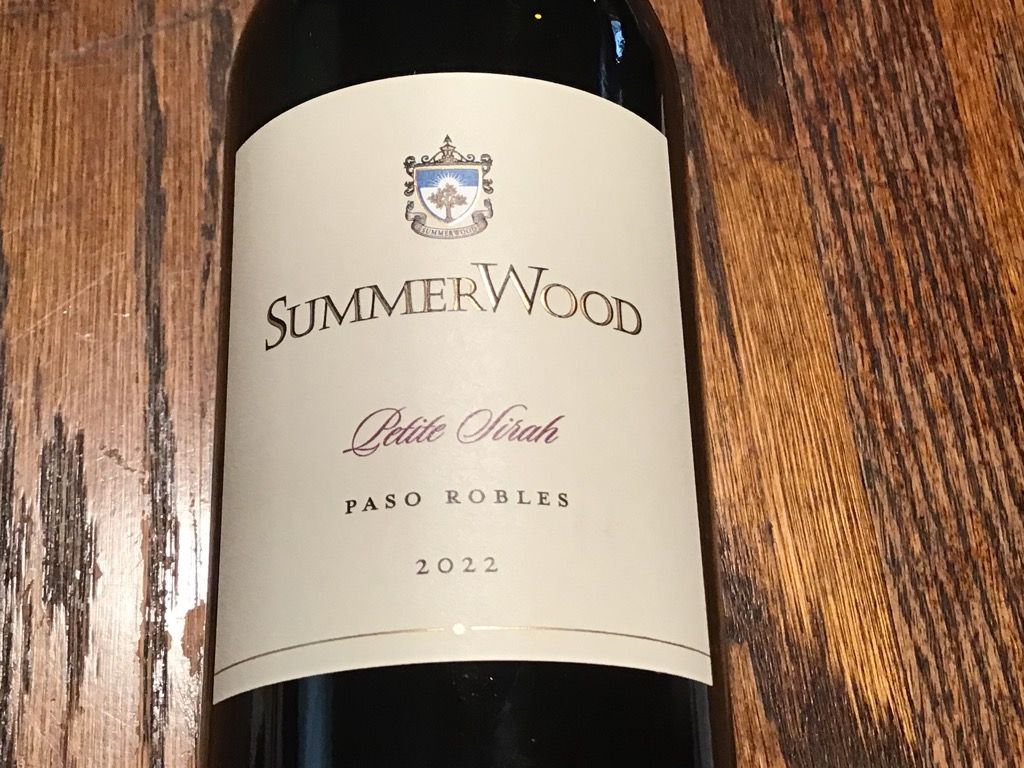 SummerWood Petit Sirah 2022 750ml 3本セット Petite 0 Sirah