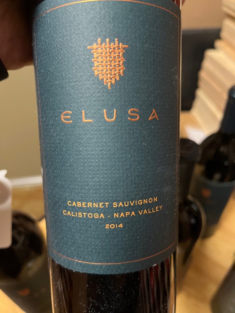 2014 Elusa Cabernet Sauvignon - CellarTracker
