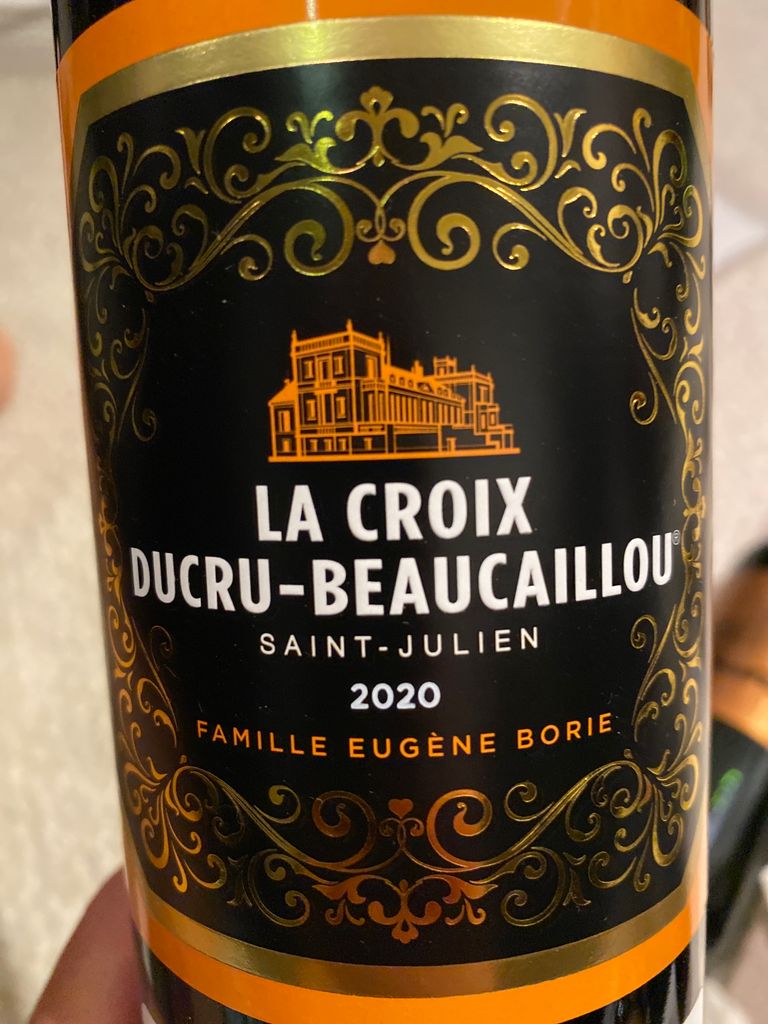 2019 Château Ducru-Beaucaillou La Croix Ducru-Beaucaillou