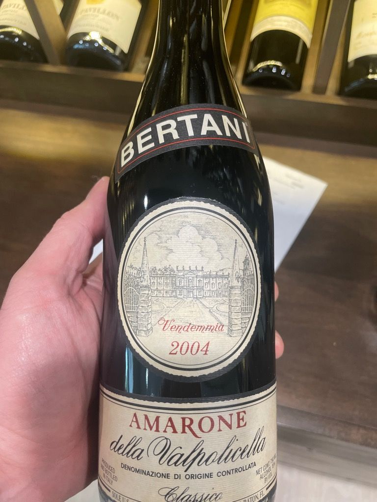 2004 Bertani Amarone della Valpolicella Classico - CellarTracker