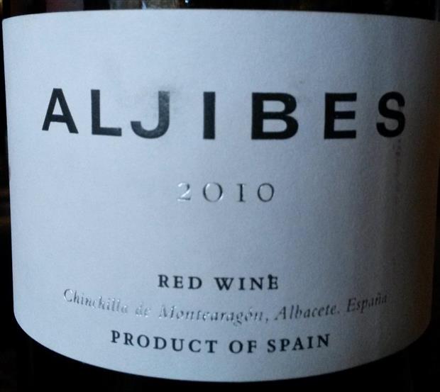 2010 Bodega Los Aljibes Aljibes, Spain, CastillaLa Mancha, Vino de la