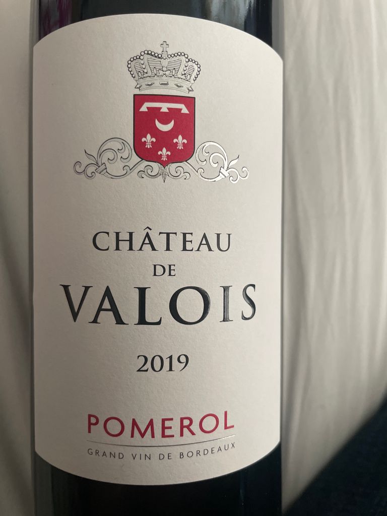 2019 Château de Valois - CellarTracker