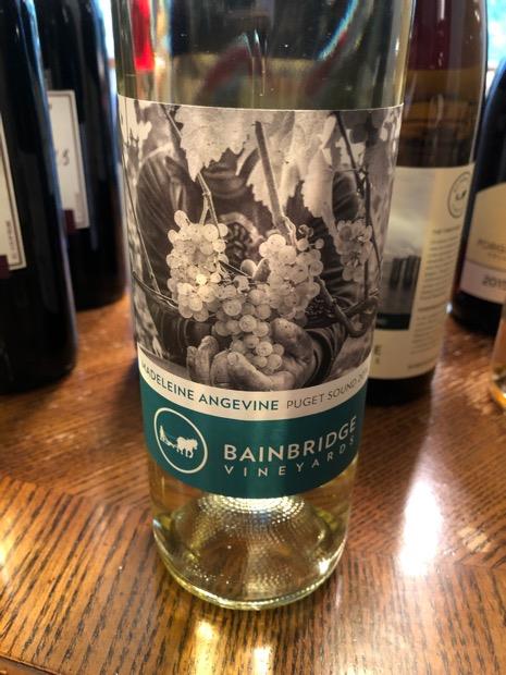 2014 Bainbridge Island Vineyards Madeleine Angevine, USA, Washington ...