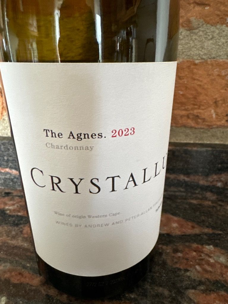 2023 Crystallum Chardonnay The Agnes - CellarTracker