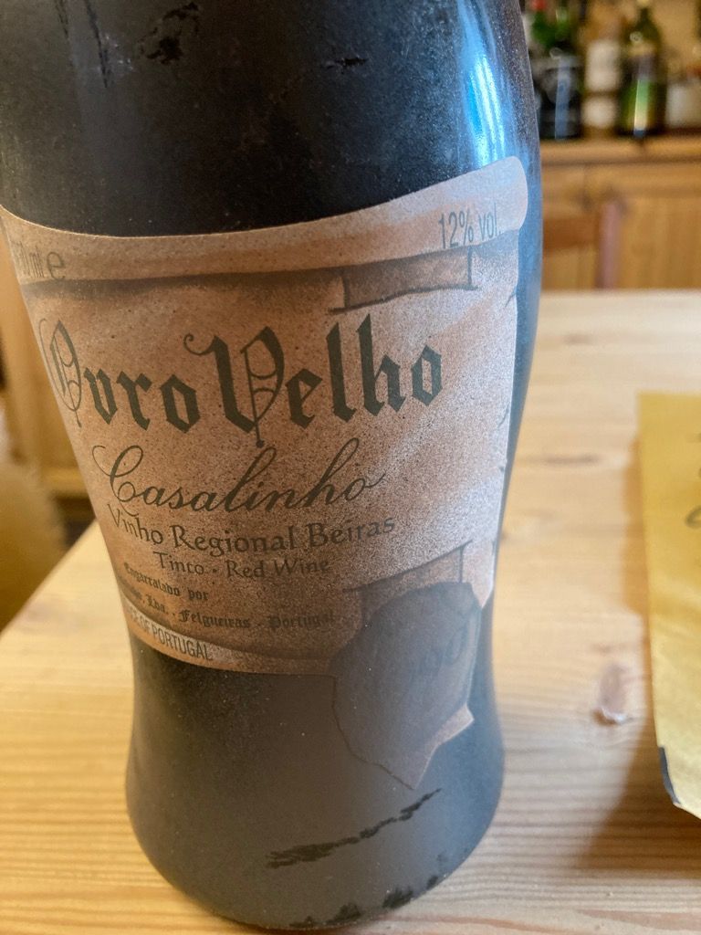 1990 Caves do Casalinho Vinho Regional Beiras Ouro Velho
