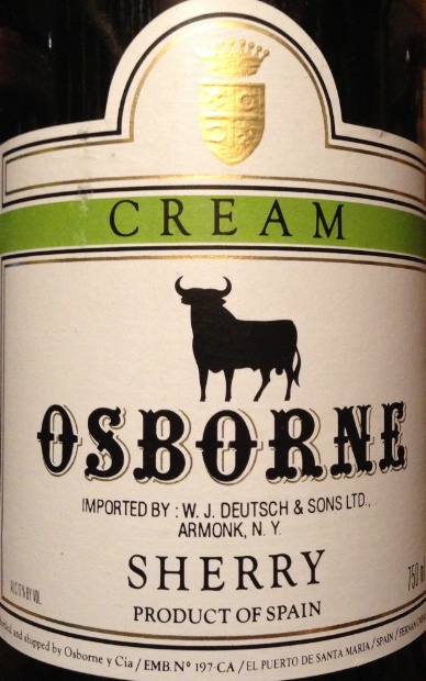 Nv Osborne Jerez Xeres Sherry Oloroso Cream Spain Andalucia Jerez Xeres Sherry Cellartracker