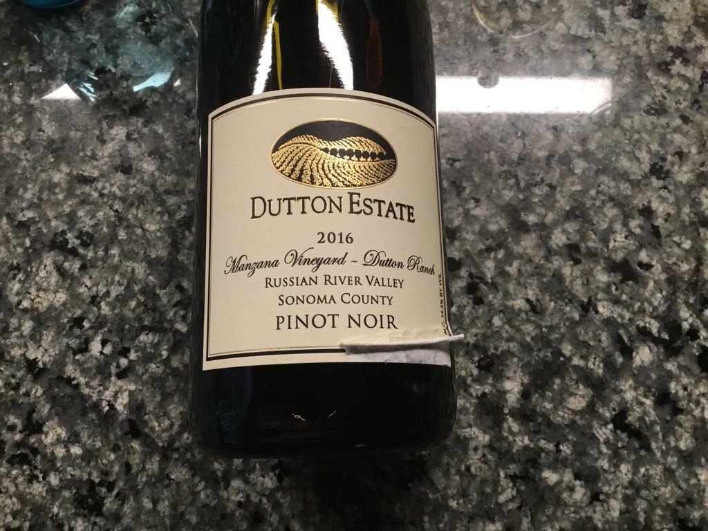 2018 Dutton Estate Chardonnay Dutton Ranch Dutton Palms Vineyard, USA