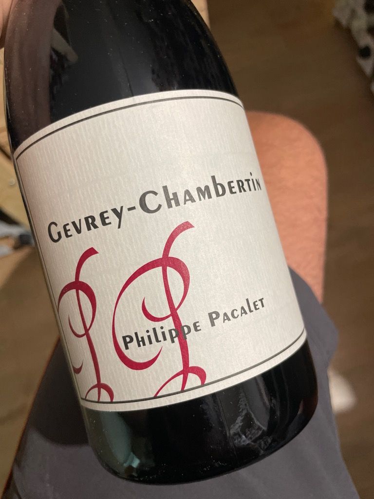 2022 Philippe Pacalet Gevrey-Chambertin - CellarTracker