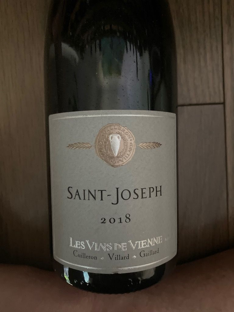 2018 Les Vins de Vienne St. Joseph Blanc Le Biez, France, Rhône, Northern Rhône, St. Joseph