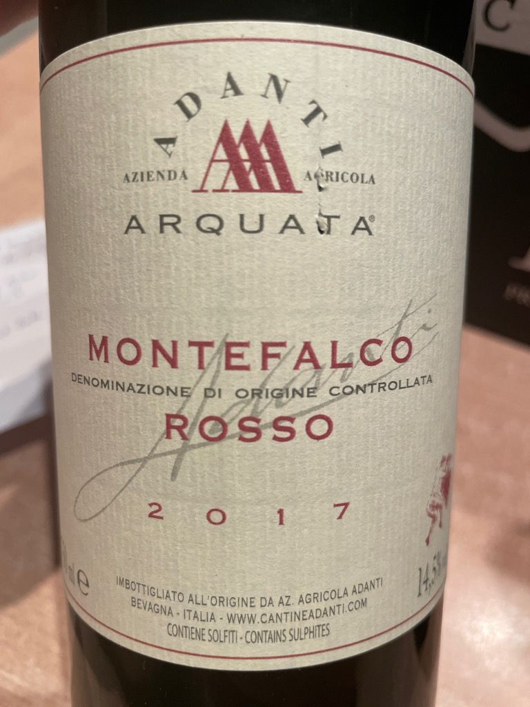 Adanti Montefalco Rosso Italy Umbria Montefalco Montefalco Rosso Cellartracker