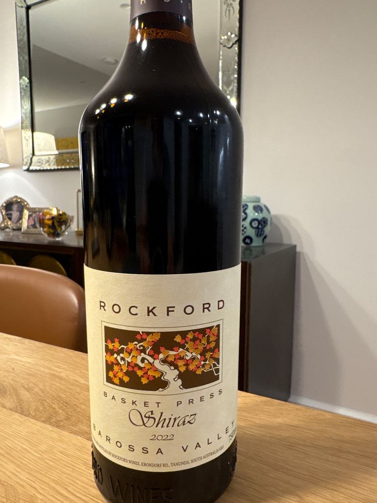2022 Rockford Shiraz Basket Press - CellarTracker