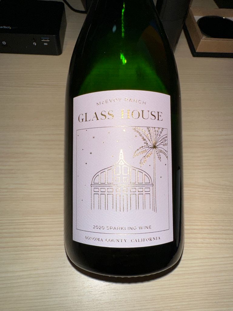 Glass House Sparkling Wine - McEvoy Ranch
