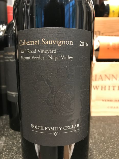 2016 Boich Family Cellar Cabernet Sauvignon Howell Mountain Select, USA ...