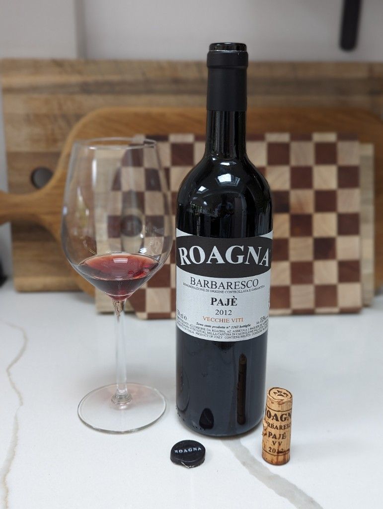 2012 Roagna Barbaresco Vecchie Viti Pajè - CellarTracker