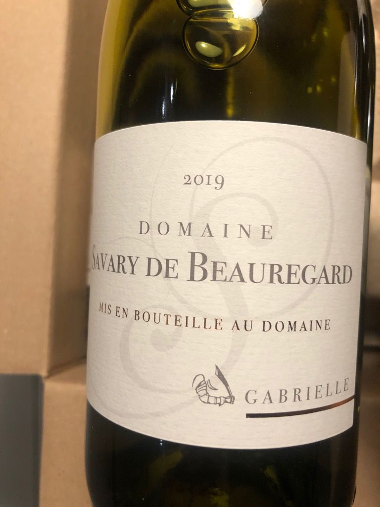 2016 Domaine Savary de Beauregard Vin de Pays d'Oc Cuvée Gabrielle