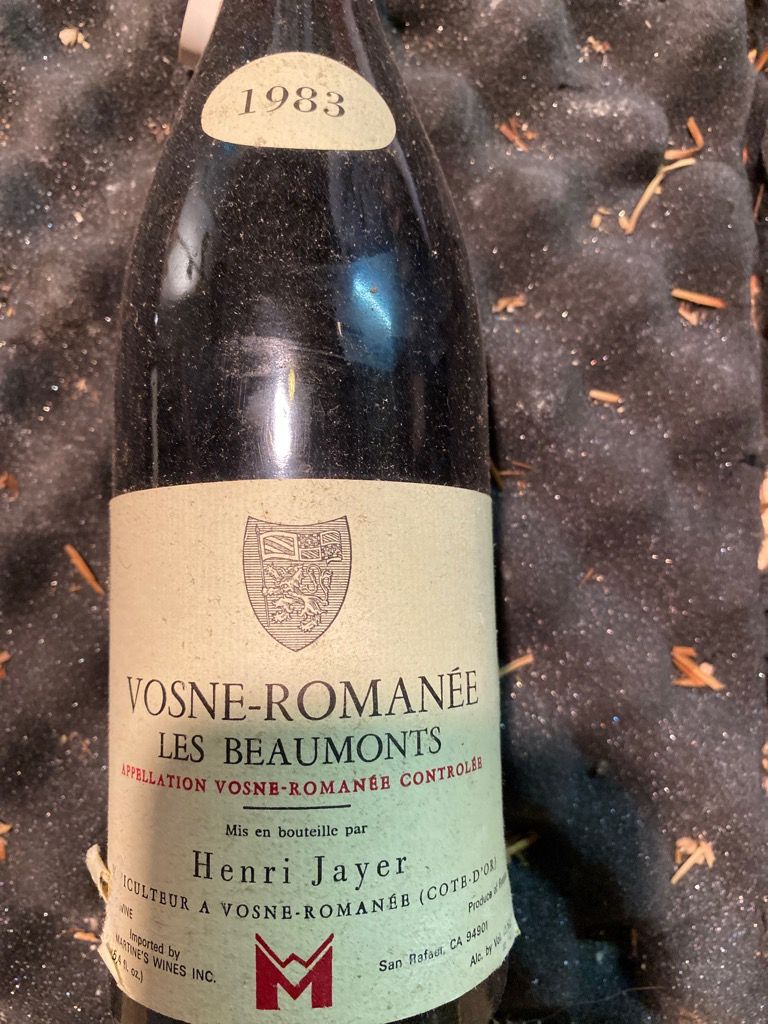1988 Henri Jayer Vosne-Romanée 1er Cru Les Beaumonts - CellarTracker