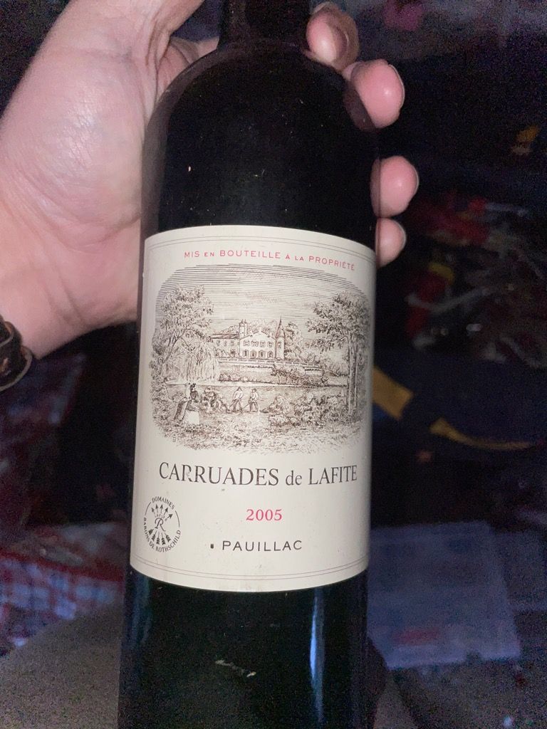 直販本物 カリュアド・ド・ラフィット 2005 赤ワイン