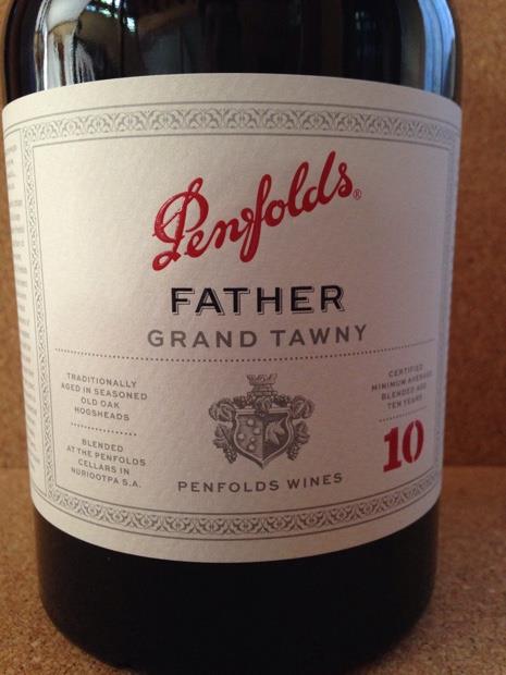 希少品 ペンフォールズ　ポートワインFather Grand Tawny 10年 Penfolds 'Father' Grand Tawny Port 10yr :: Port, Madeira & Sherry