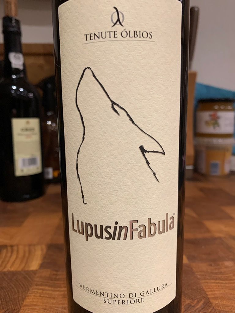 2019 Tenute Olbios Vermentino di Gallura Superiore Lupus in Fabula