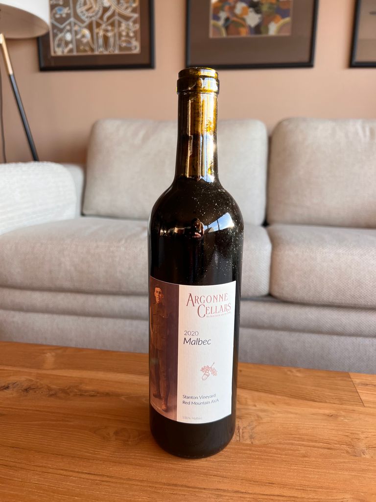 2020 Argonne Cellars Malbec Red Mountain, USA, Washington, Columbia