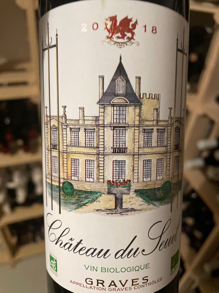 2018 Château du Seuil, France, Bordeaux, Graves - CellarTracker