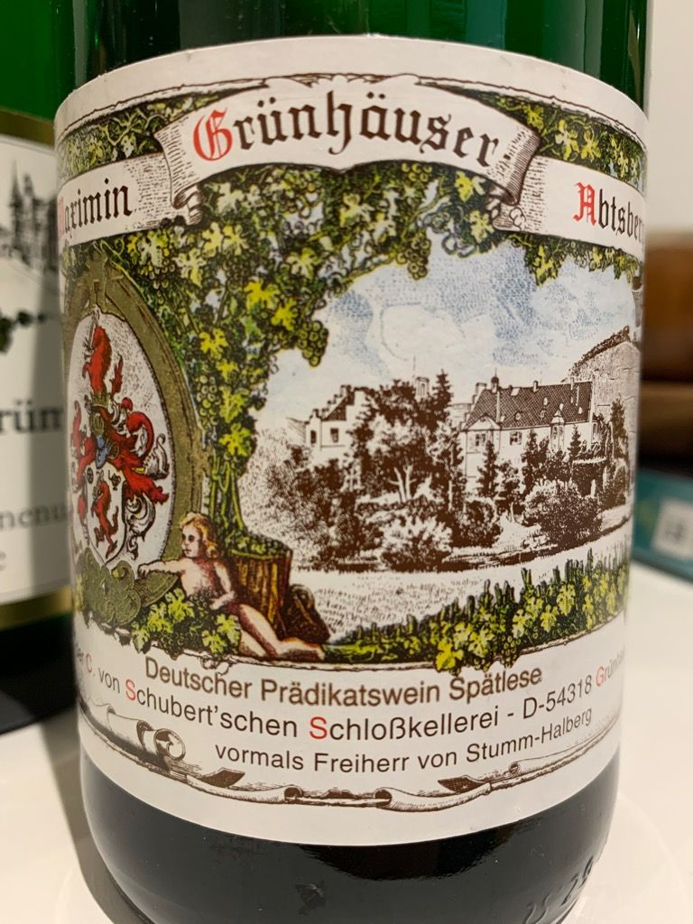 2022 Von Schubert Maximin Grünhäuser Abtsberg Riesling Spätlese
