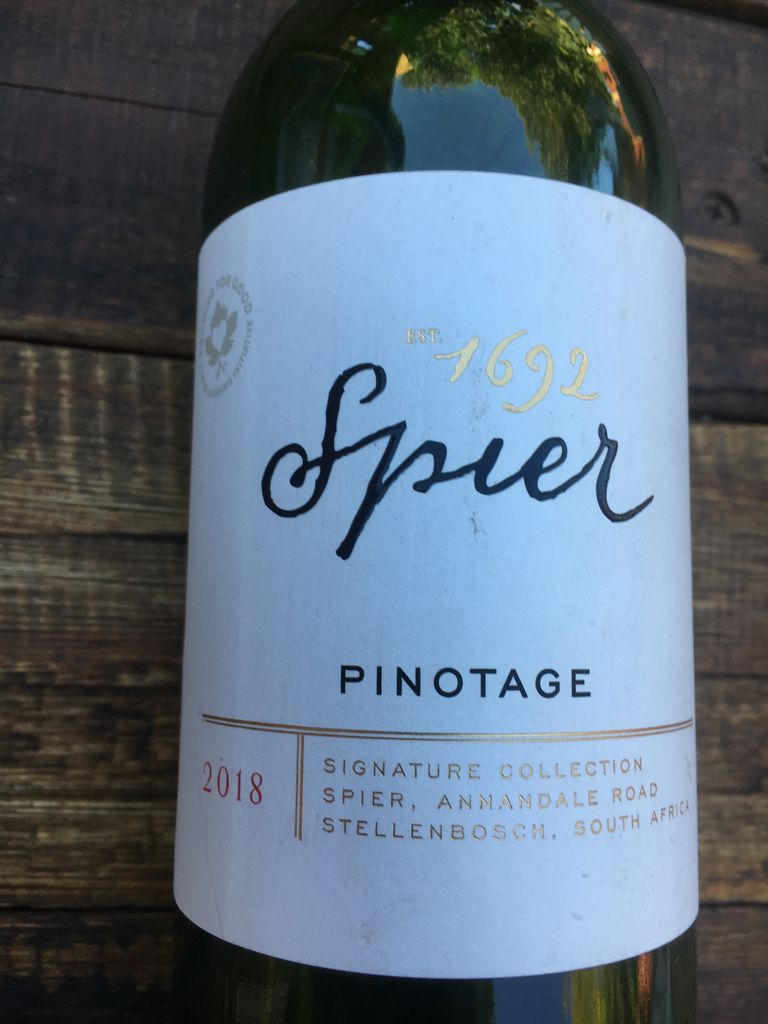 2018 Spier Pinotage, South Africa, Coastal Region, Stellenbosch ...
