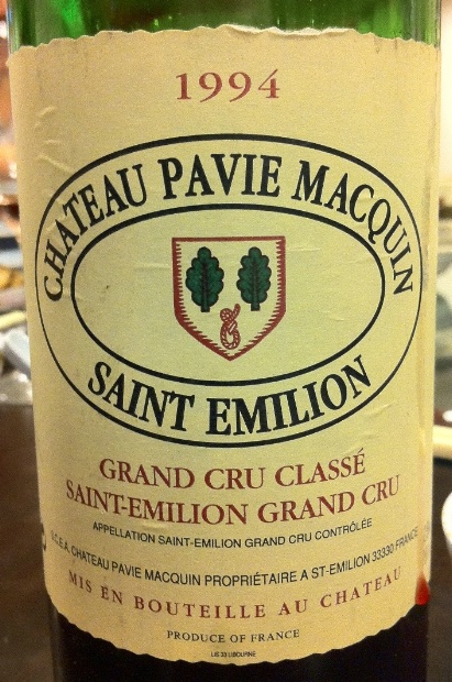 1994 Château Pavie Macquin - CellarTracker