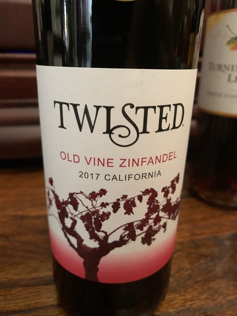 Twisted old shop vine zinfandel