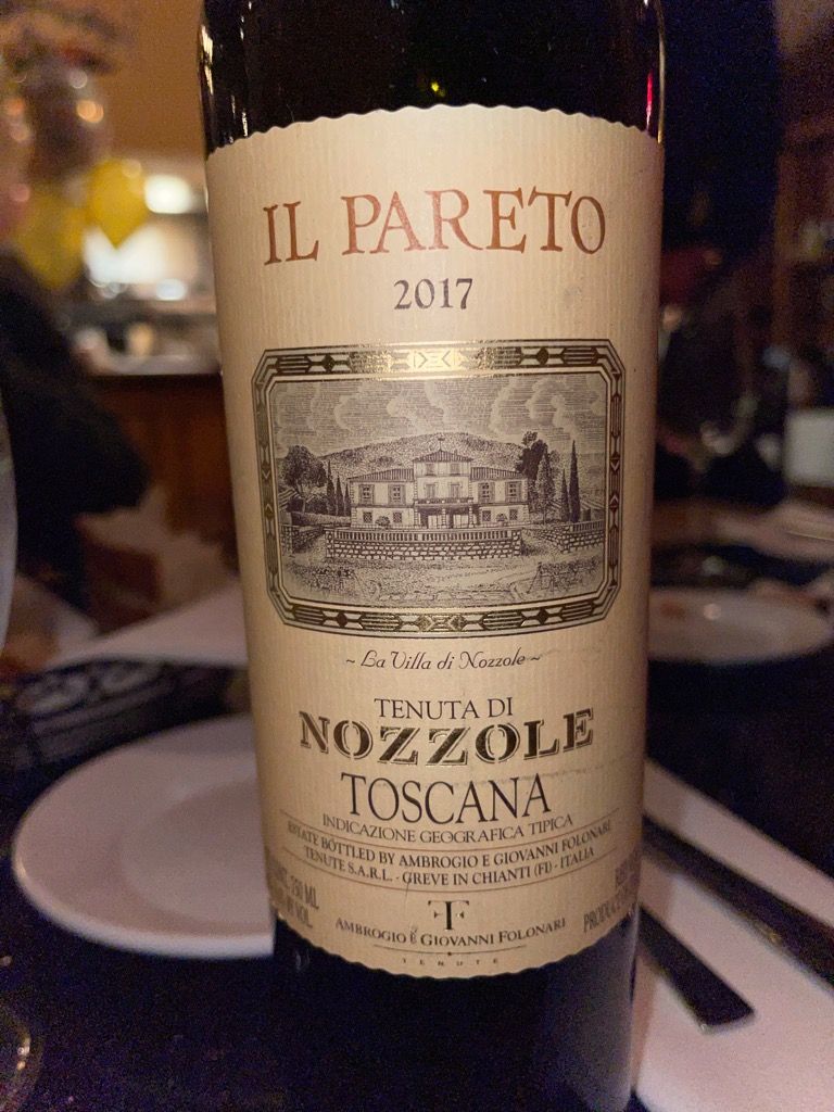 2017 Tenuta di Nozzole Il Pareto Toscana IGT, Italy, Tuscany, Toscana ...