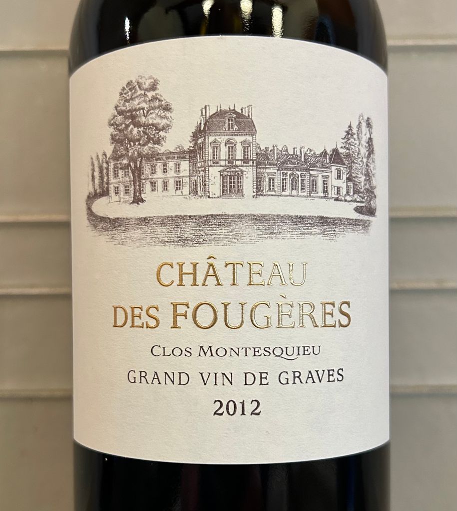 2012 Château des Fougères Clos Montesquieu - CellarTracker