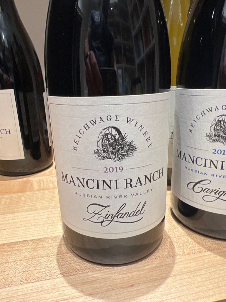 Mansani Ranch 2019 Reichwage Winery Zinfandel Mancini Ranch, USA, California, Sonoma ...