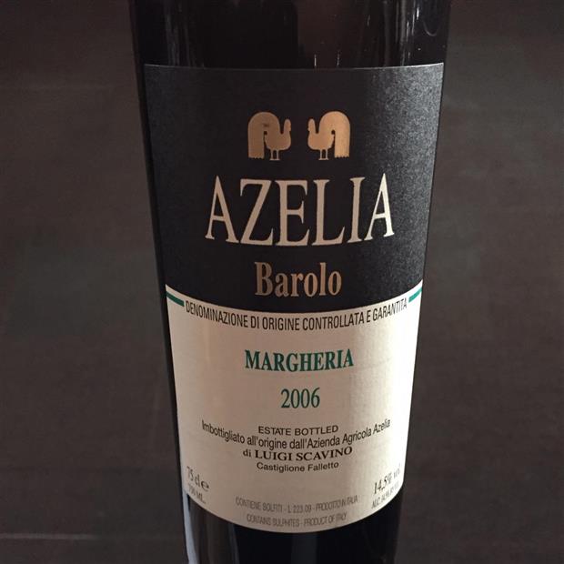 2006 Azelia Barolo Margheria - CellarTracker
